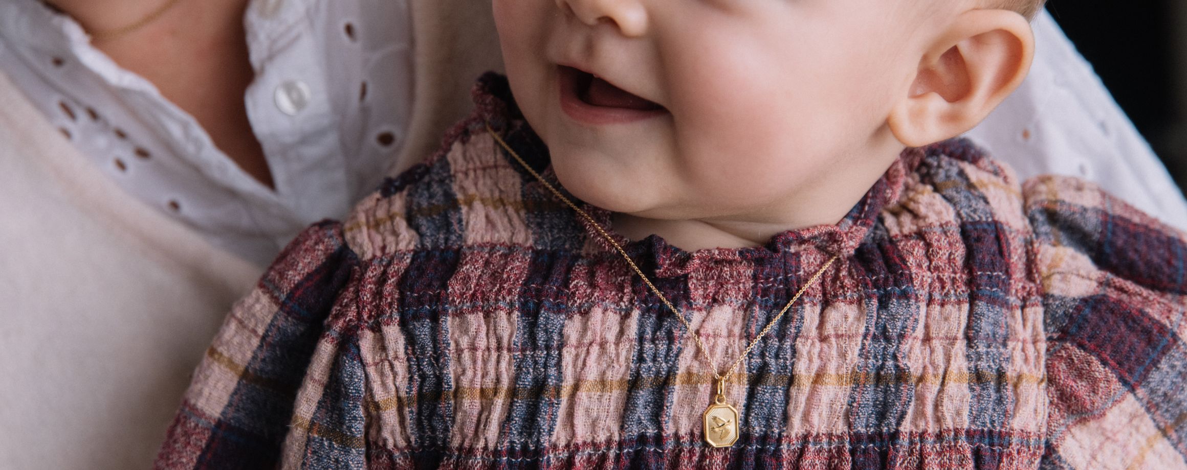 Girls’ christening medallions