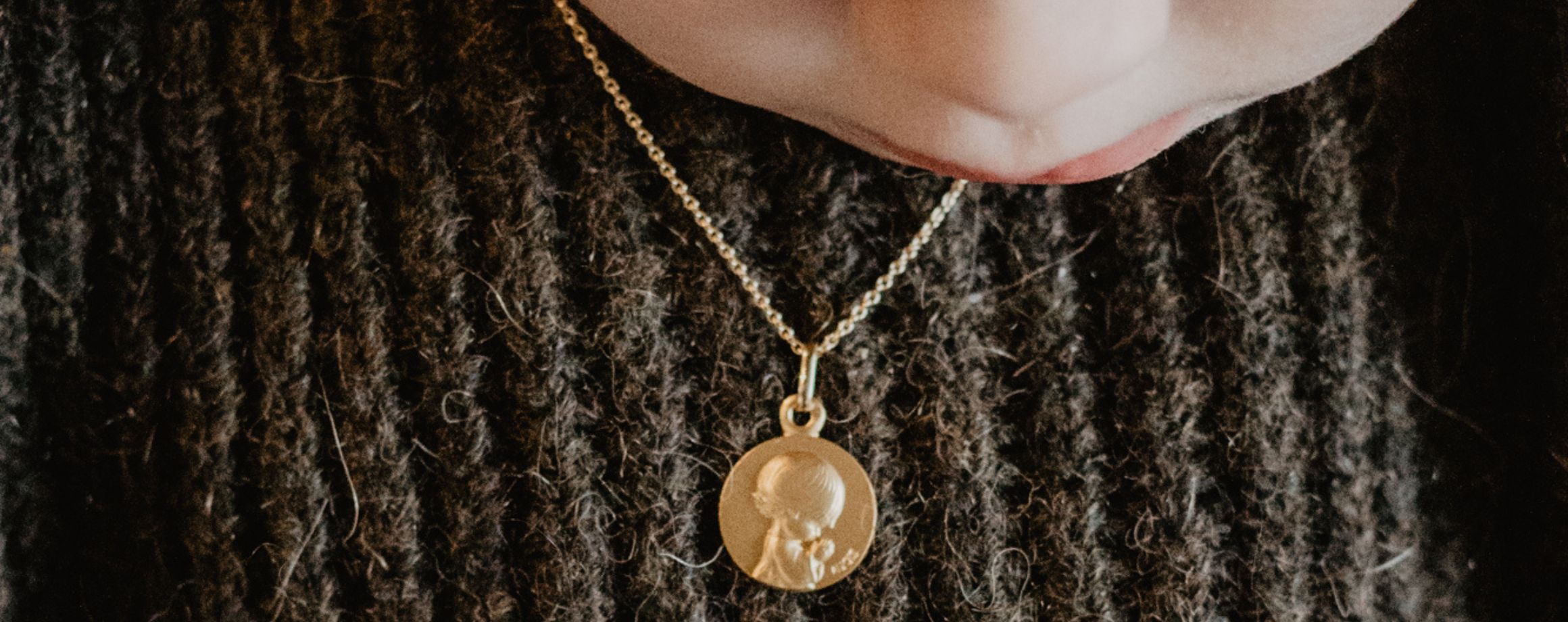 Boys’ christening medallions