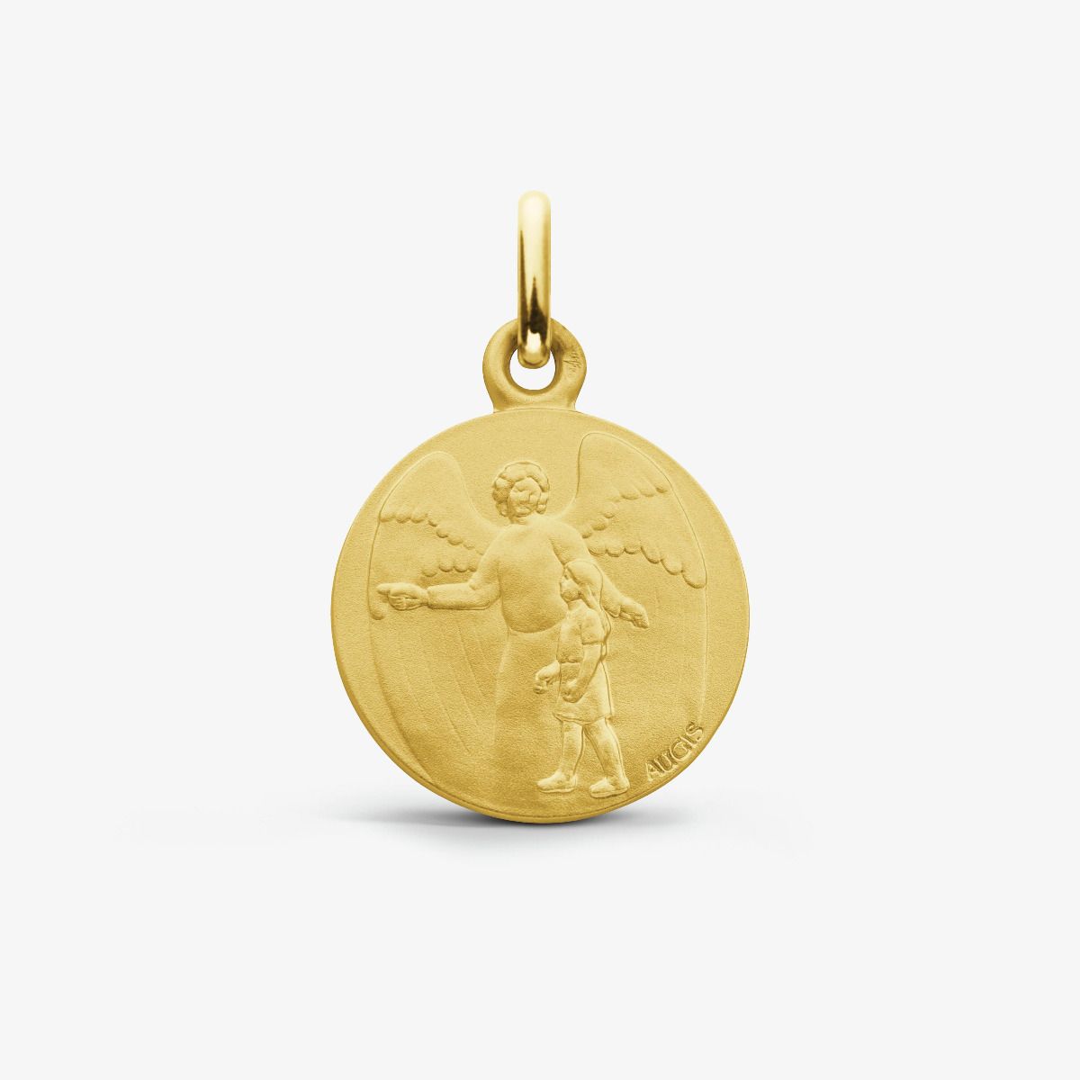 Médaille de baptême Ange Gardien jeune fille