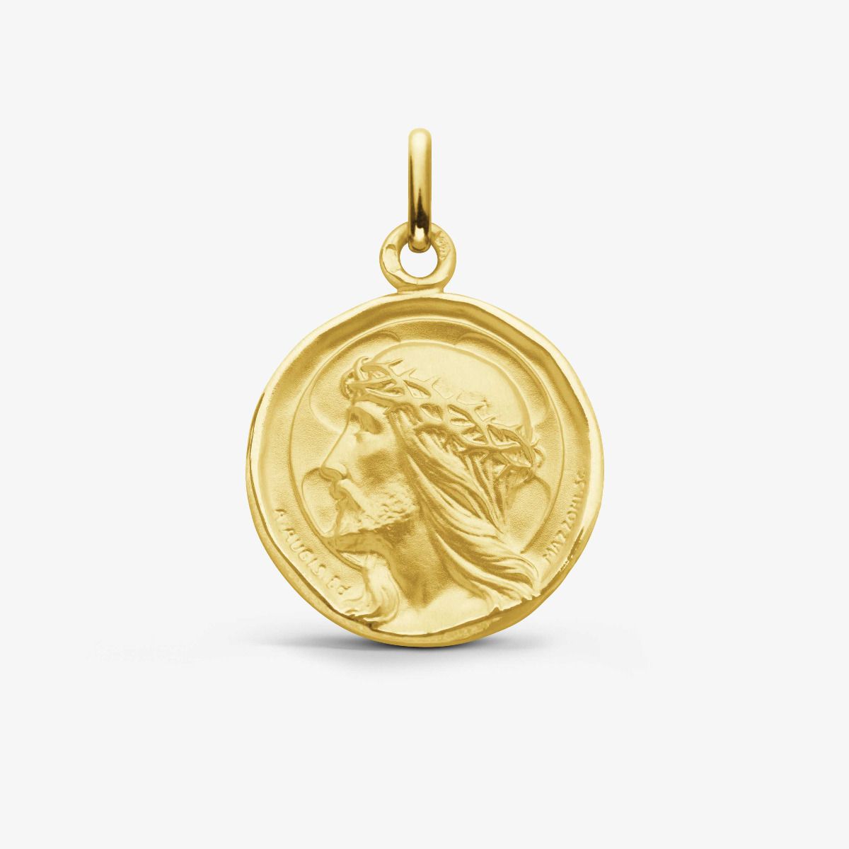 Médaille Christ Ecce Homo Or Jaune 18 carats - 18 mm