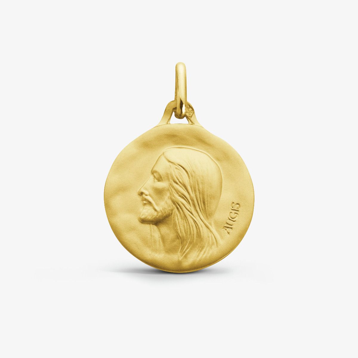 Médaille Christ Or Jaune 18 carats - 18 mm