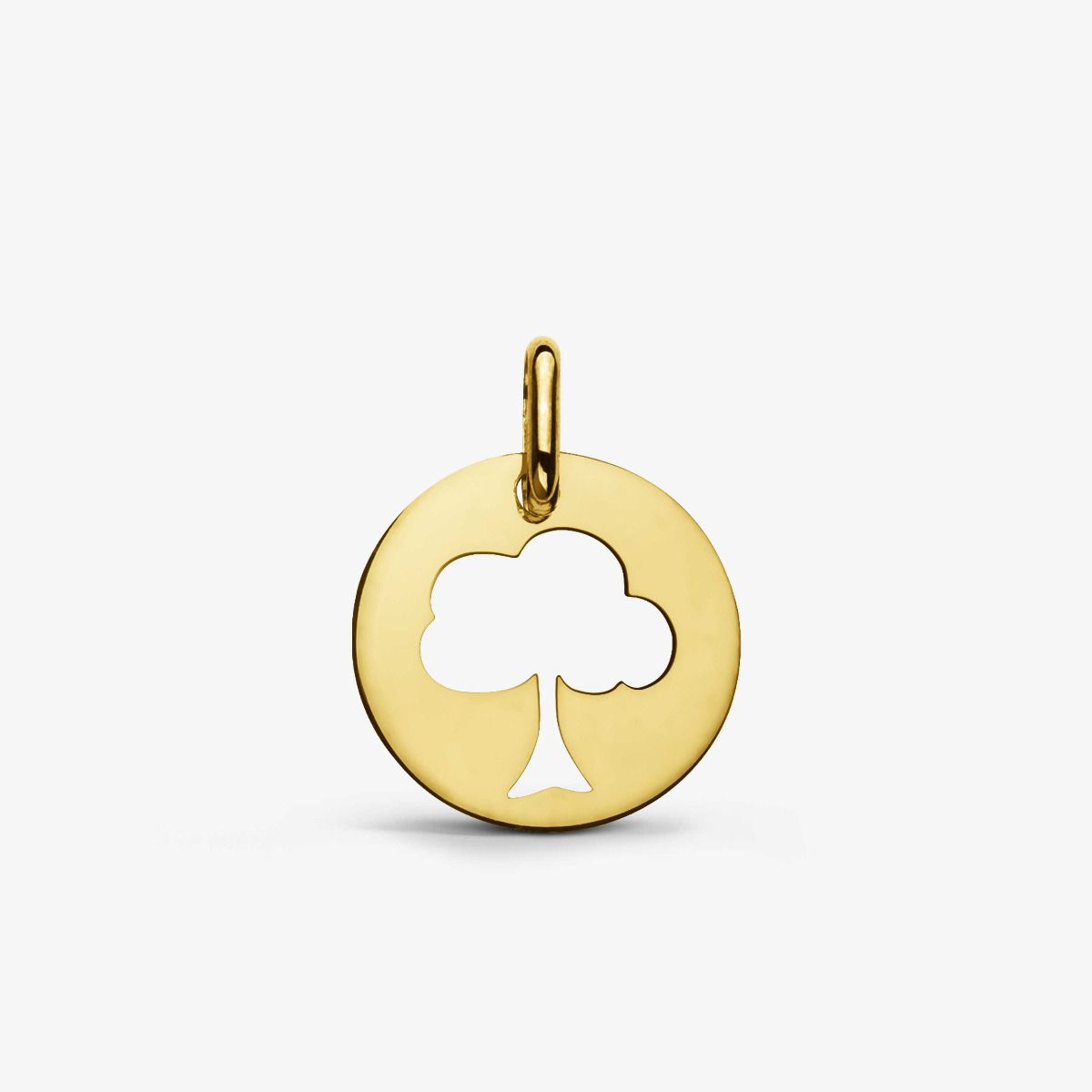 Pendentif arbre de vie ajouré - Or Jaune 18 carats - 14mm